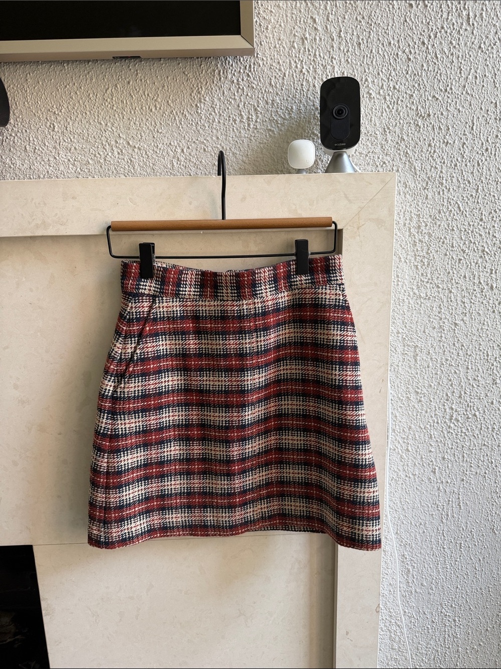 See by Chloé Classic Plaid Mini Skirt